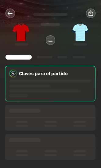 Claves para el partido